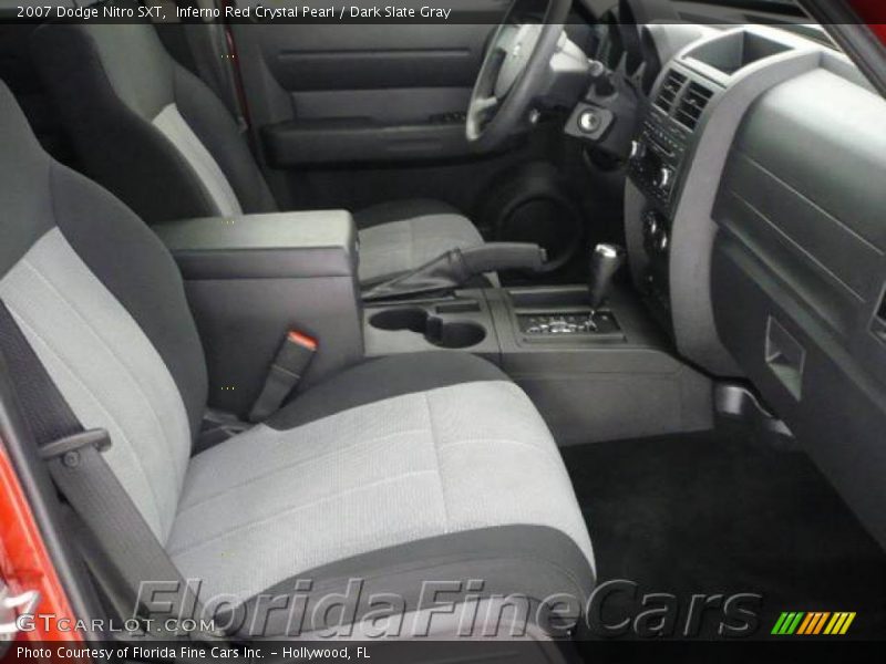 Inferno Red Crystal Pearl / Dark Slate Gray 2007 Dodge Nitro SXT