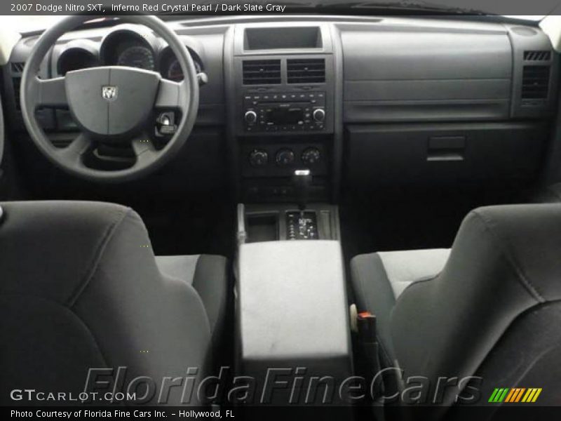 Inferno Red Crystal Pearl / Dark Slate Gray 2007 Dodge Nitro SXT