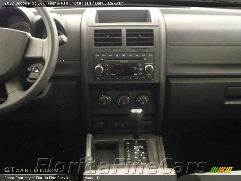 Inferno Red Crystal Pearl / Dark Slate Gray 2007 Dodge Nitro SXT