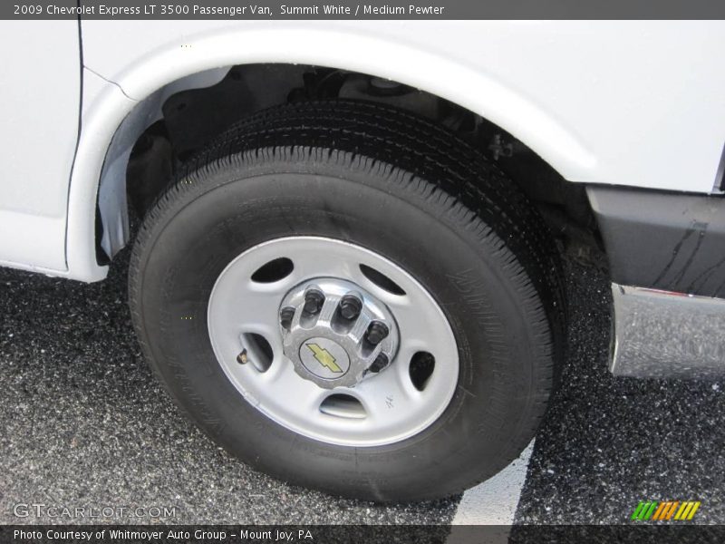 Summit White / Medium Pewter 2009 Chevrolet Express LT 3500 Passenger Van