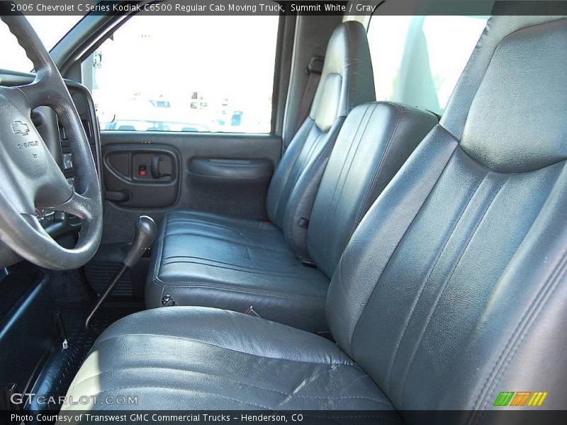 Summit White / Gray 2006 Chevrolet C Series Kodiak C6500 Regular Cab Moving Truck