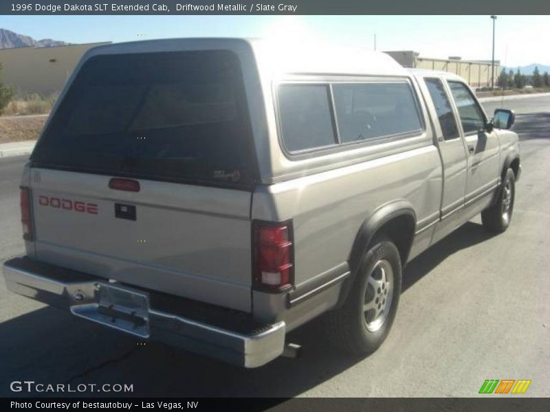 Driftwood Metallic / Slate Gray 1996 Dodge Dakota SLT Extended Cab