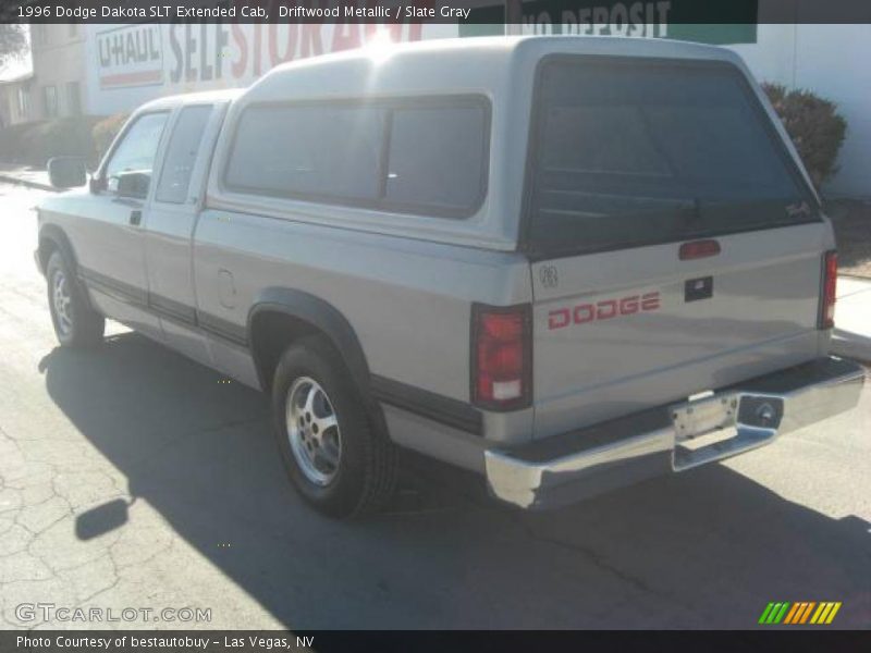 Driftwood Metallic / Slate Gray 1996 Dodge Dakota SLT Extended Cab