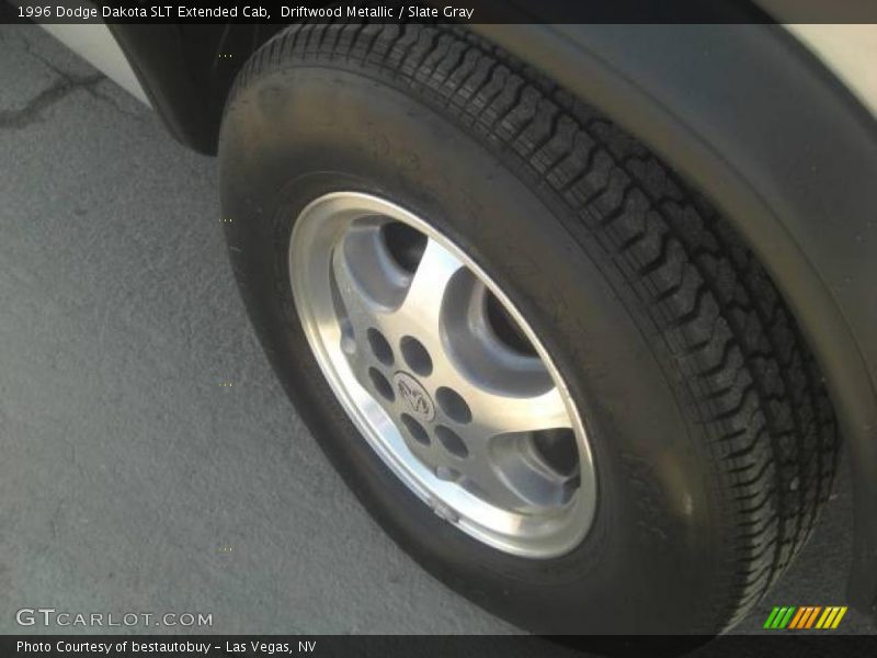 Driftwood Metallic / Slate Gray 1996 Dodge Dakota SLT Extended Cab