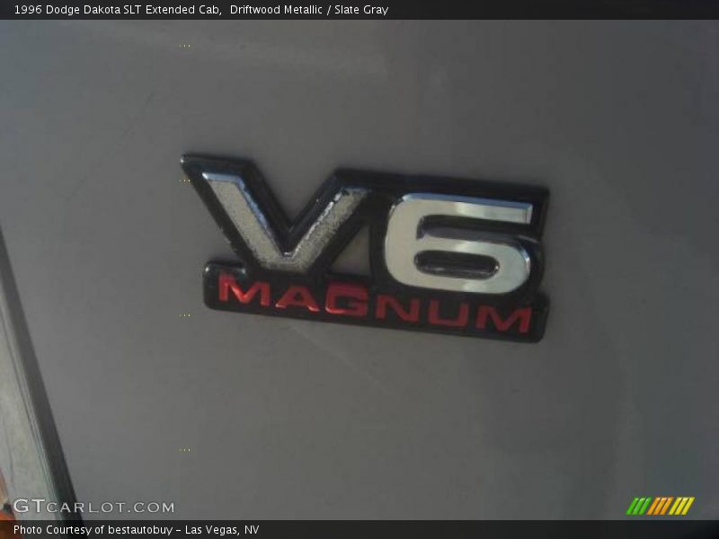 Driftwood Metallic / Slate Gray 1996 Dodge Dakota SLT Extended Cab