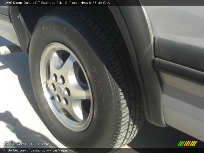 Driftwood Metallic / Slate Gray 1996 Dodge Dakota SLT Extended Cab