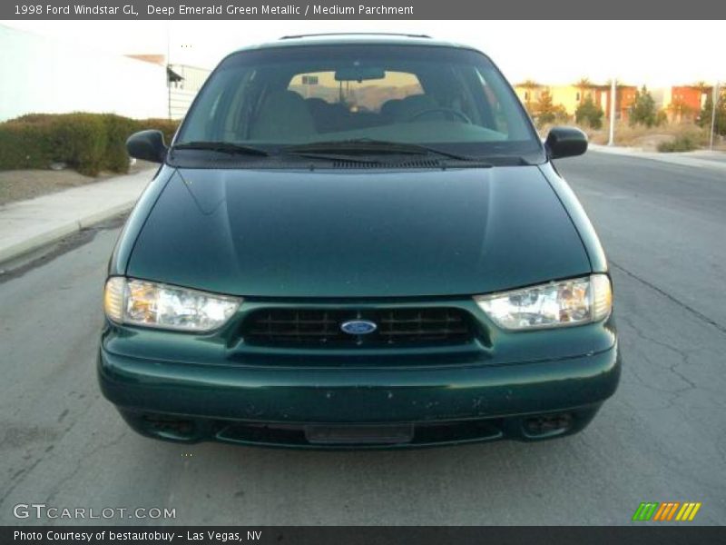 Deep Emerald Green Metallic / Medium Parchment 1998 Ford Windstar GL
