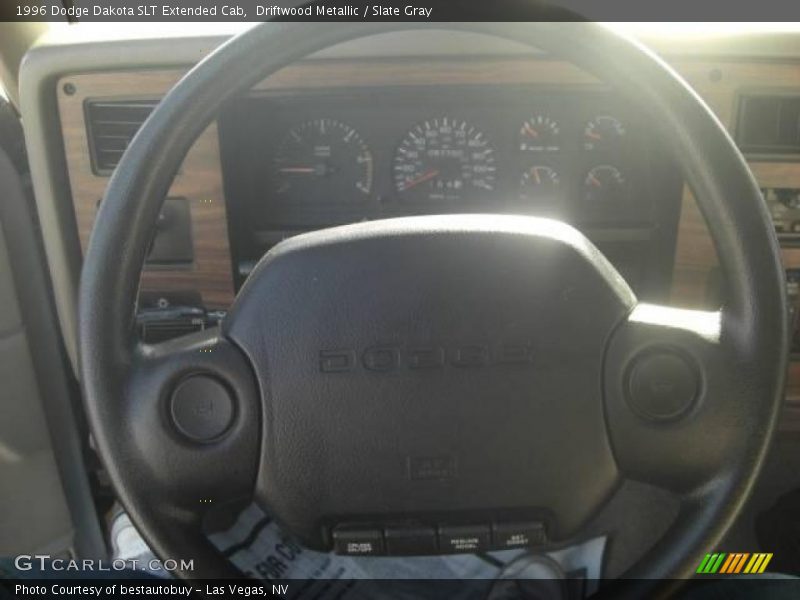 Driftwood Metallic / Slate Gray 1996 Dodge Dakota SLT Extended Cab