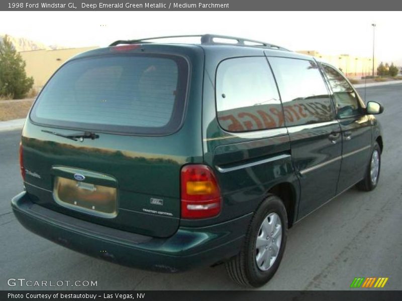 Deep Emerald Green Metallic / Medium Parchment 1998 Ford Windstar GL