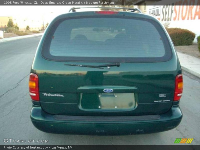 Deep Emerald Green Metallic / Medium Parchment 1998 Ford Windstar GL