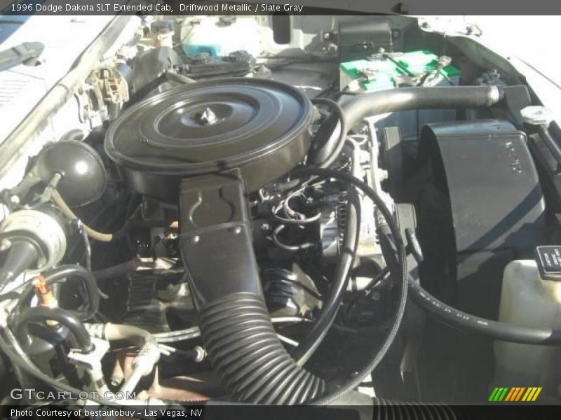 Driftwood Metallic / Slate Gray 1996 Dodge Dakota SLT Extended Cab