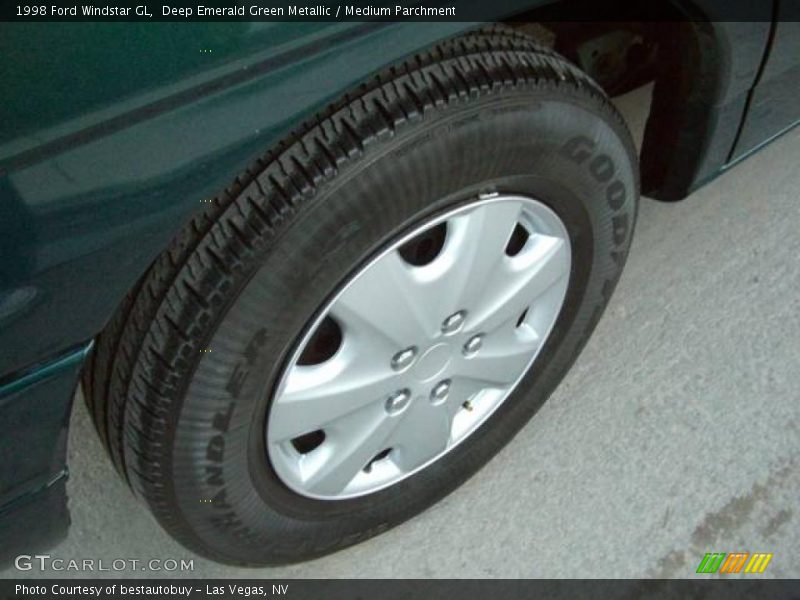 Deep Emerald Green Metallic / Medium Parchment 1998 Ford Windstar GL