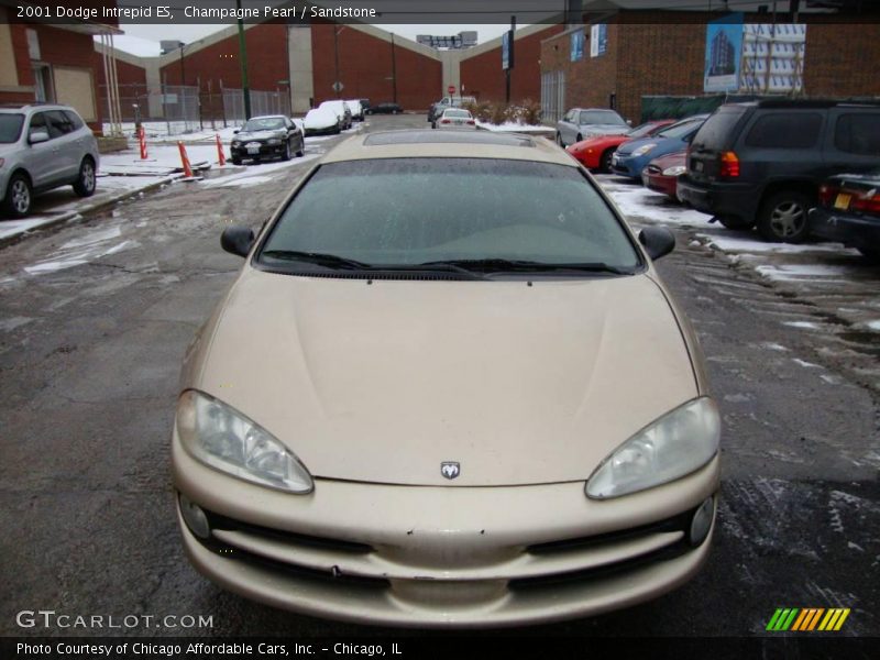 Champagne Pearl / Sandstone 2001 Dodge Intrepid ES