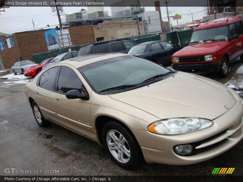 Champagne Pearl / Sandstone 2001 Dodge Intrepid ES