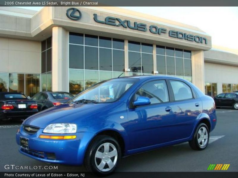 Bright Blue / Charcoal 2006 Chevrolet Aveo LS Sedan