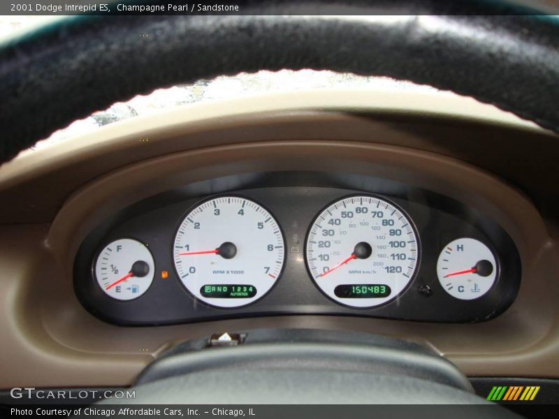 Champagne Pearl / Sandstone 2001 Dodge Intrepid ES