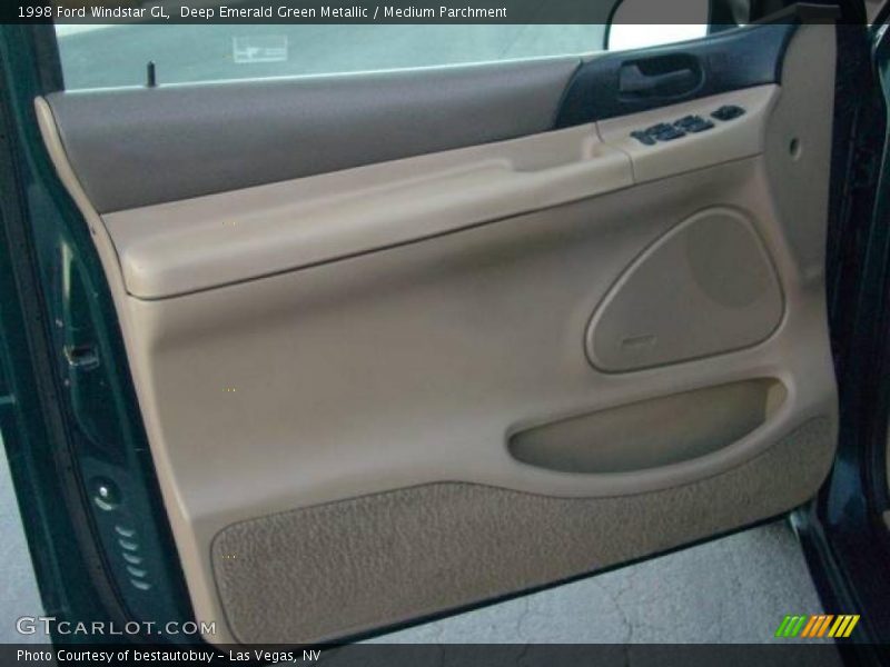 Deep Emerald Green Metallic / Medium Parchment 1998 Ford Windstar GL