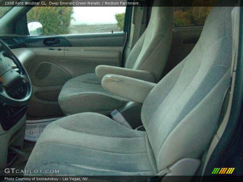 Deep Emerald Green Metallic / Medium Parchment 1998 Ford Windstar GL