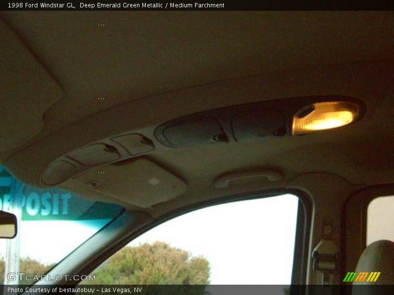 Deep Emerald Green Metallic / Medium Parchment 1998 Ford Windstar GL