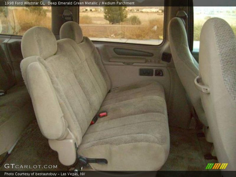 Deep Emerald Green Metallic / Medium Parchment 1998 Ford Windstar GL