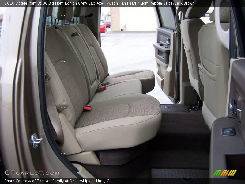 Austin Tan Pearl / Light Pebble Beige/Bark Brown 2010 Dodge Ram 3500 Big Horn Edition Crew Cab 4x4