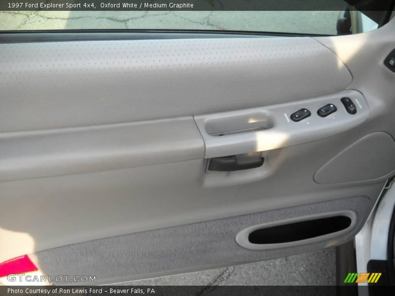 Oxford White / Medium Graphite 1997 Ford Explorer Sport 4x4