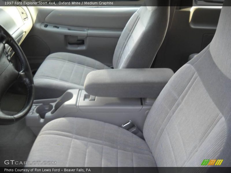 Oxford White / Medium Graphite 1997 Ford Explorer Sport 4x4