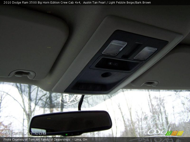 Austin Tan Pearl / Light Pebble Beige/Bark Brown 2010 Dodge Ram 3500 Big Horn Edition Crew Cab 4x4