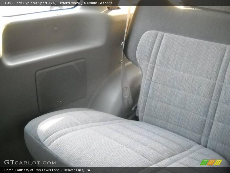 Oxford White / Medium Graphite 1997 Ford Explorer Sport 4x4