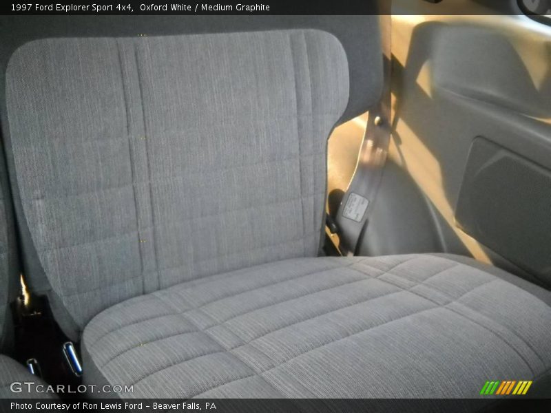 Oxford White / Medium Graphite 1997 Ford Explorer Sport 4x4