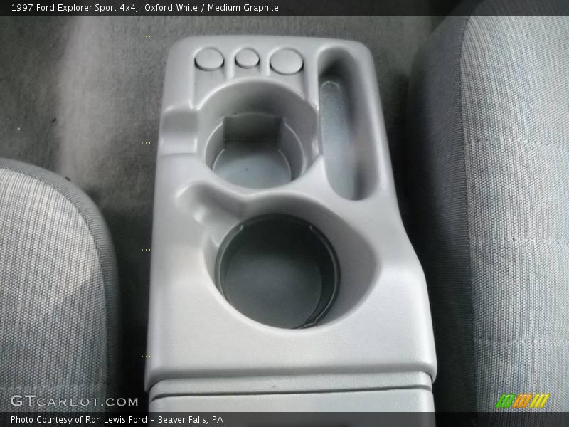 Oxford White / Medium Graphite 1997 Ford Explorer Sport 4x4