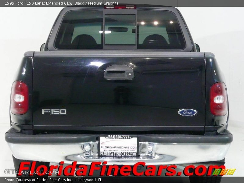 Black / Medium Graphite 1999 Ford F150 Lariat Extended Cab