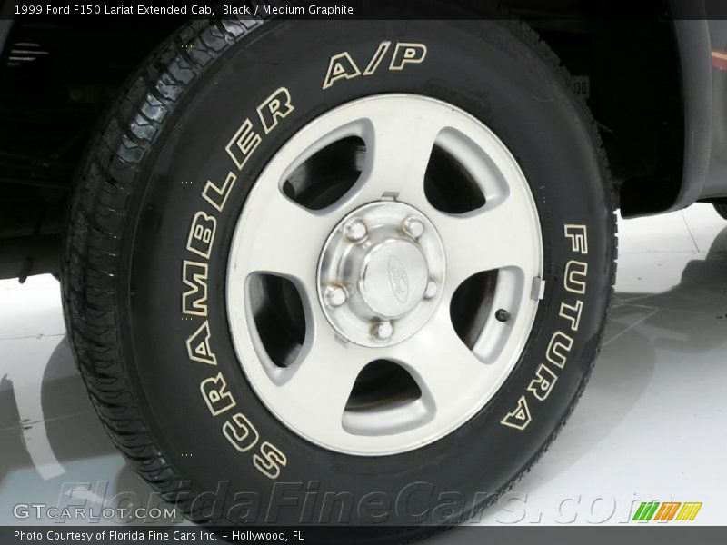 Black / Medium Graphite 1999 Ford F150 Lariat Extended Cab