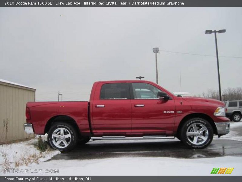 Inferno Red Crystal Pearl / Dark Slate/Medium Graystone 2010 Dodge Ram 1500 SLT Crew Cab 4x4