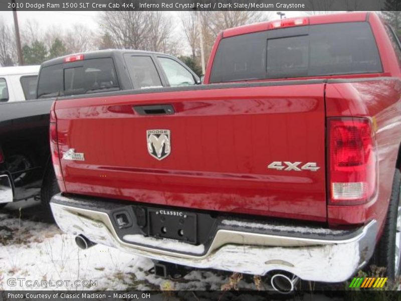 Inferno Red Crystal Pearl / Dark Slate/Medium Graystone 2010 Dodge Ram 1500 SLT Crew Cab 4x4