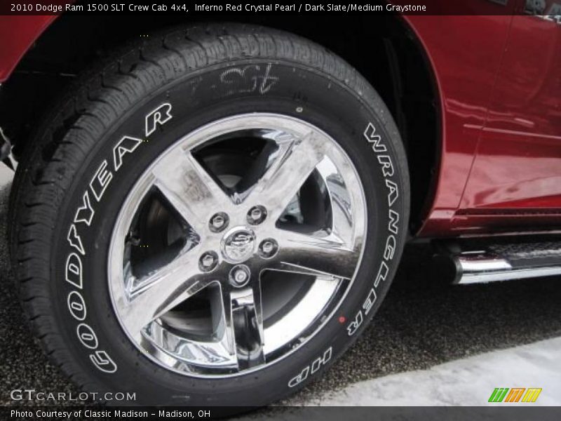 Inferno Red Crystal Pearl / Dark Slate/Medium Graystone 2010 Dodge Ram 1500 SLT Crew Cab 4x4