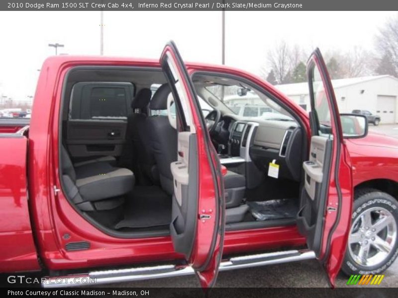 Inferno Red Crystal Pearl / Dark Slate/Medium Graystone 2010 Dodge Ram 1500 SLT Crew Cab 4x4