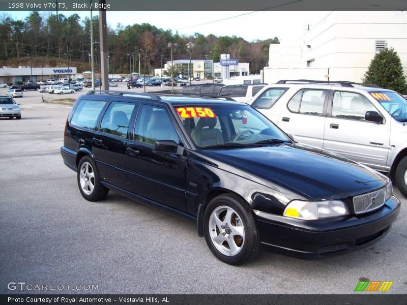 Black / Beige 1998 Volvo V70 T5