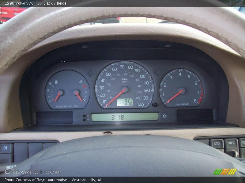 Black / Beige 1998 Volvo V70 T5