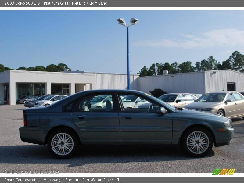 Platinum Green Metallic / Light Sand 2003 Volvo S80 2.9