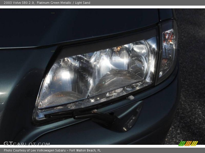 Platinum Green Metallic / Light Sand 2003 Volvo S80 2.9