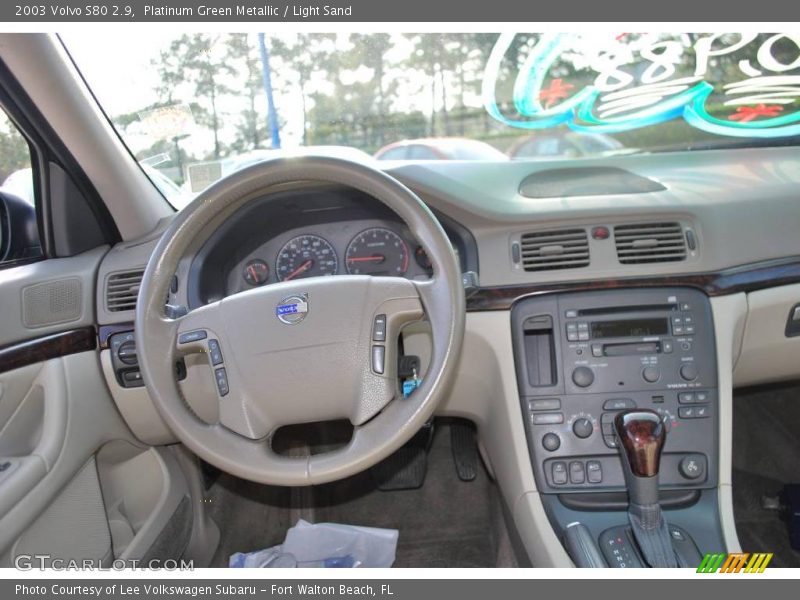 Platinum Green Metallic / Light Sand 2003 Volvo S80 2.9