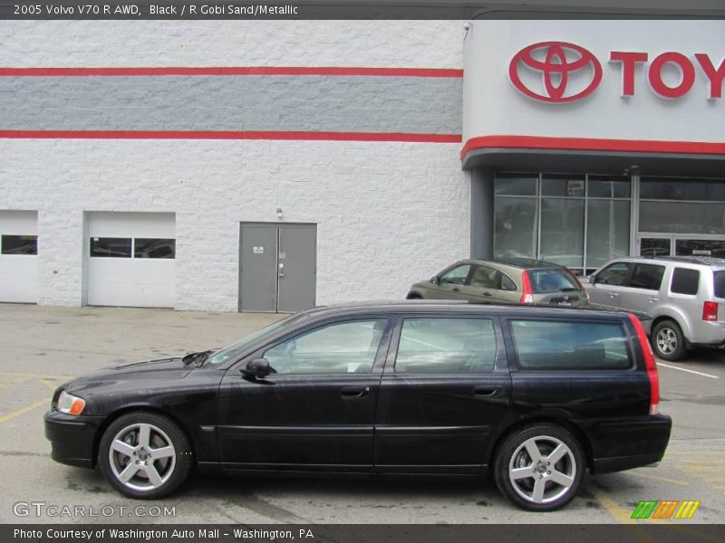 Black / R Gobi Sand/Metallic 2005 Volvo V70 R AWD