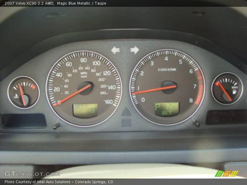 Magic Blue Metallic / Taupe 2007 Volvo XC90 3.2 AWD