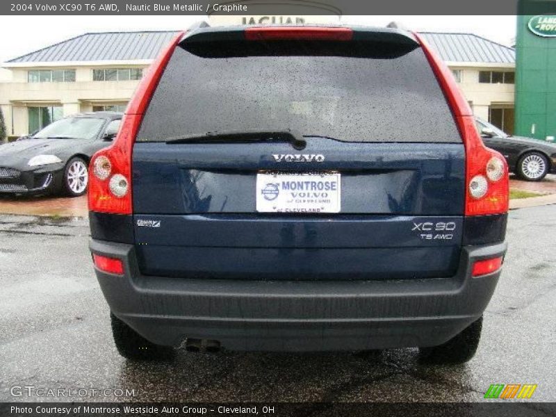 Nautic Blue Metallic / Graphite 2004 Volvo XC90 T6 AWD