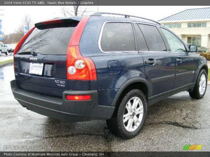Nautic Blue Metallic / Graphite 2004 Volvo XC90 T6 AWD