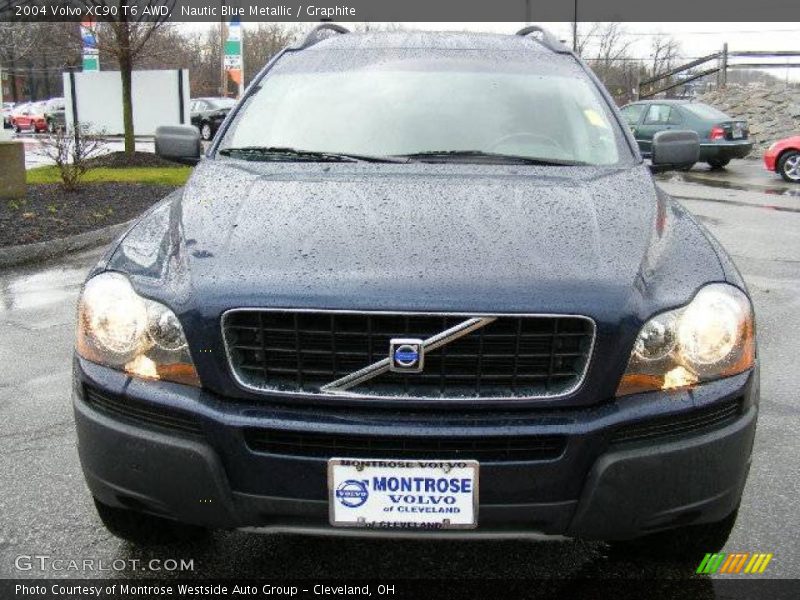 Nautic Blue Metallic / Graphite 2004 Volvo XC90 T6 AWD