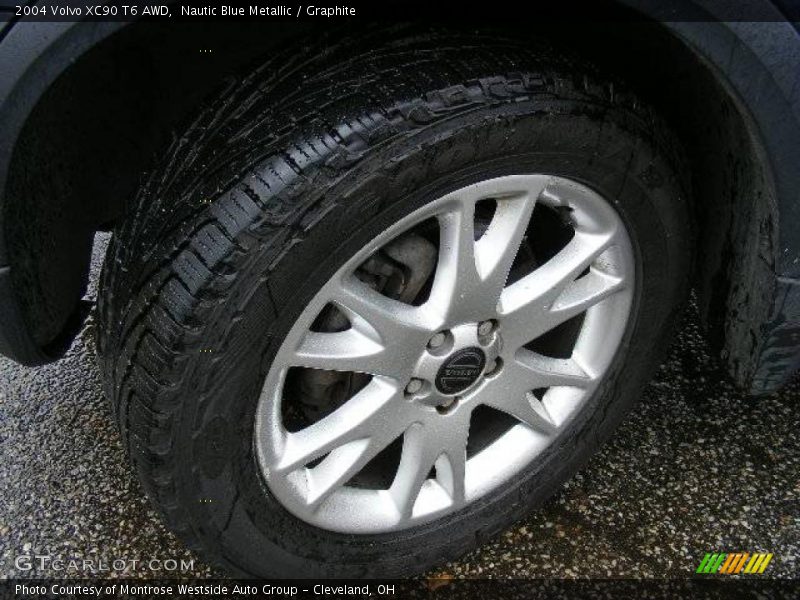 Nautic Blue Metallic / Graphite 2004 Volvo XC90 T6 AWD