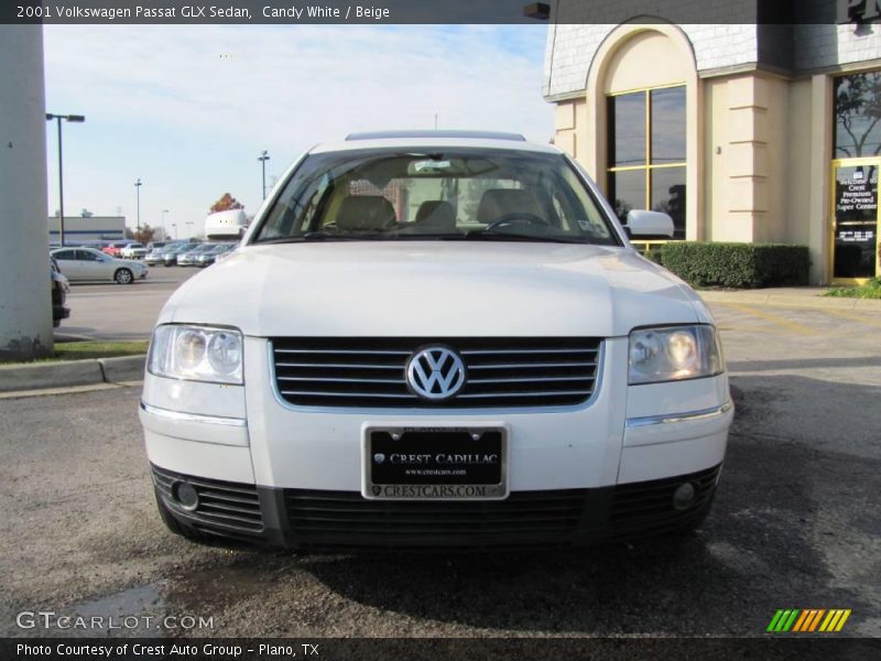Candy White / Beige 2001 Volkswagen Passat GLX Sedan