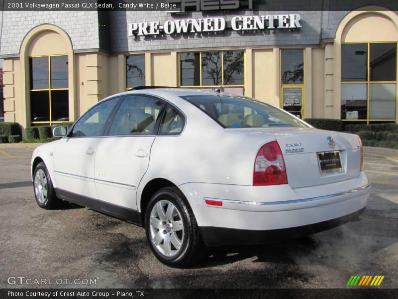 Candy White / Beige 2001 Volkswagen Passat GLX Sedan